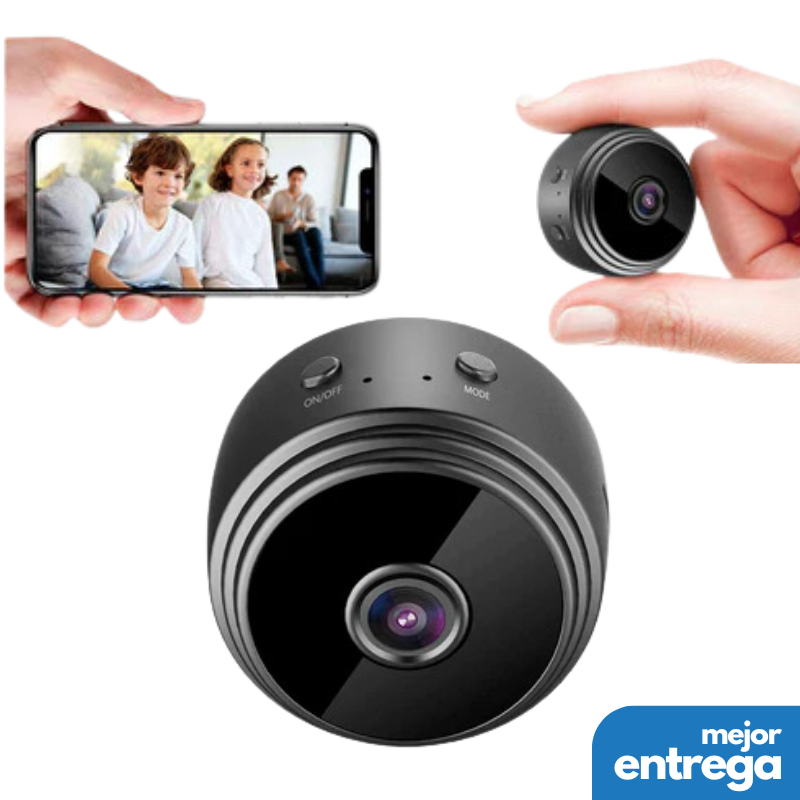 Mini Cámara de Seguridad Full HD — SmartCam (Oferta Limitada)
